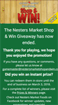 Mobile Screenshot of nestersmarketshopandwin.com